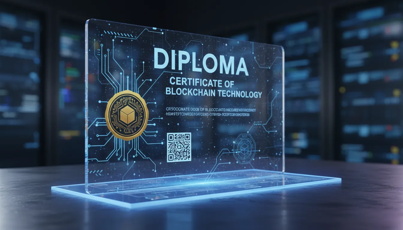 Certificato di diploma su blockchain