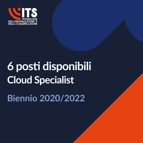 Riapertura Avviso Pubblico Studenti 2020-2022 - Cloud Specialist