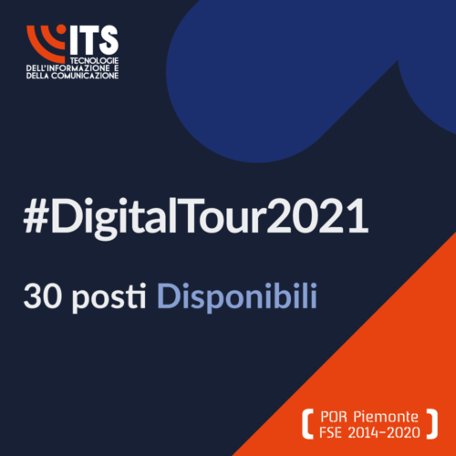 #DigitalTour2021 - 30 posti disponibili