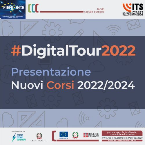 #DigitalTour2022 - Nuovi Corso 2022/2024