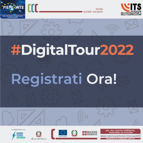 #DigitalTour2022 - Registrati Ora
