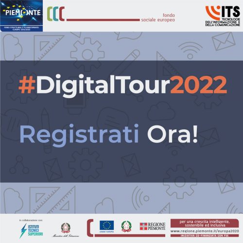 #DigitalTour2022 - Martedì 14/06 | Ore 15:00 - Registrati ora