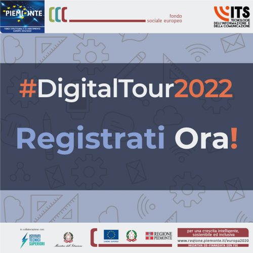 #DigitalTour2022 - Open Day 12/07 | Ore 15:00 - Registrati ora!