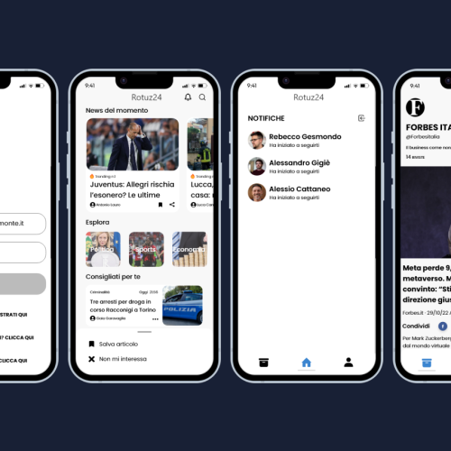 Prototipazione Interfacce - 01