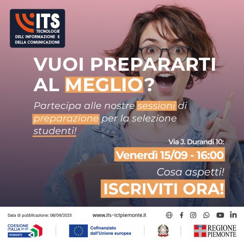 Sessione di Preparazione Esami di Candidatura - 15/09/23 ore 16:00
