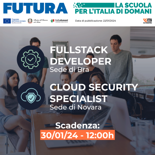 Proroga Avviso Pubblico di Selezione Studenti (b.f. 2023/2025) - Scadenza 30/10 ore 12:00 - Corsi